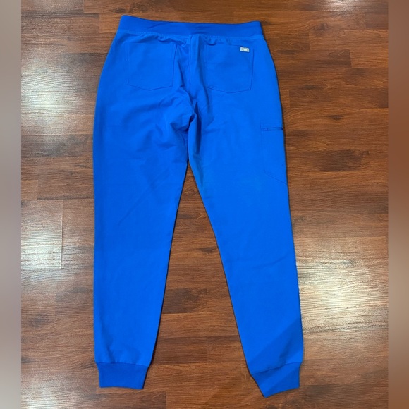 Figs Technical Collection Women's Size L Black & Blue Scrub Pants Lot Of 2 Pair - Picture 6 of 7